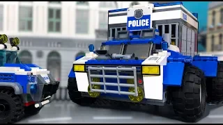 Lego Police Cross-Country Vehicle | OFF Road Monster 💰 Arrest of Robbers