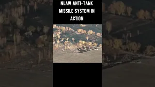 British NLAW Anti-Tank Missile System in Action