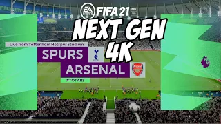 FIFA 21 Next Gen PS5 - SPURS VS ARSENAL 4K GAMEPLAY