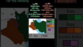 Iran–Iraq War Sep 22, 1980 – Aug 20, 1988