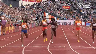 Shericka Jackson LOSE 200m Final At THE 2024 OSLO DIAMOND LEAGUE