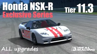 Real Racing 3 · Exclusive series · Honda NSX-R · Tier 11.3 · Cup · Indianapolis · Road