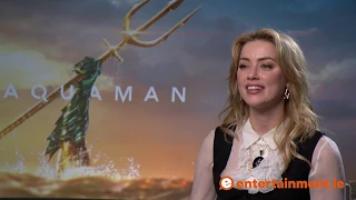 Amber Heard talks Aquaman and what it's like to play a superhero with agency