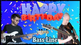 HAPPY BIRTHDAY TO YOU! [Bass Line + FREE TABS]