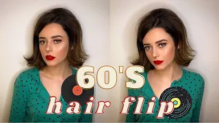 60's Hair Flip Tutorial