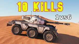 World of Tanks GSOR 1006 Scheme 7 - 10 Kills  ( 1vs6 )