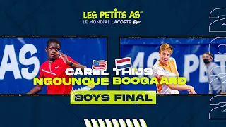 Les Petits As 2022 | Highlights Boys Final | Thijs Boogaard vs. Carel Aubriel Ngounoue