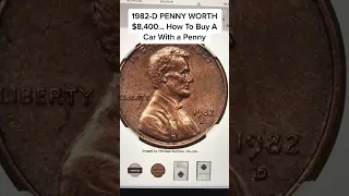 1982-D Penny Worth THOUSANDS ($8,400) - Transitional Coin To Look For