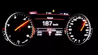 2011 Audi A7 3.0 TDI Quattro stage 1 tuned acceleration
