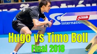 Timo Boll vs Hugo Calderano (Final 2018)