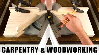 How to Cut Miters More Than 45 Degrees