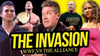 THE INVASION STORY | WWF vs The Alliance (Full Storyline Documentary)