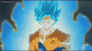 Goku se transforma en Super Saiyajin Blue por primera vez l Dragon Ball Super Latino HD