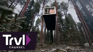 Stay in a Treehouse Hotel in Sweden | Travel Channel