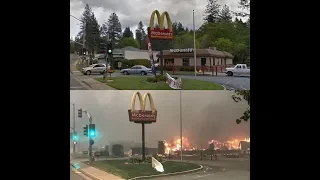 Harrowing Before & After Shots of Paradise, CA After The Camp Fire