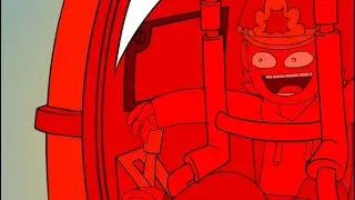 tord's giant robot scene except the voice actors are bots