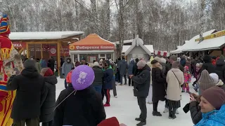 Масленица в Сельском парке "Околица". село Зоркальцево, Томская область