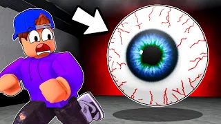 ROBLOX ESCAPE THE RUNNING HEAD EYES!