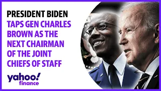 President Biden taps Gen Charles Brown as the next Chairman of the Joint Chiefs of Staff