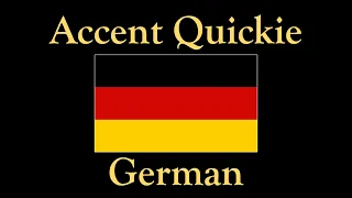 Accent Quickie - German