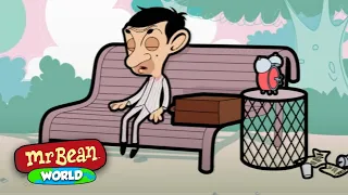 Mr Bean's Bench Bed! | Mr Bean Animated Cartoons | Mr Bean World
