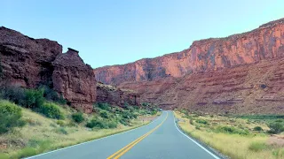 Utah Scenic Drive through Upper Colorado River Scenic Byway | SR-128 to Moab