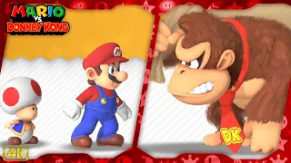 Mario vs. Donkey Kong for Switch ⁴ᴷ Full Playthrough (2-Player Regular, Plus, & Expert Levels)