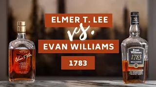 Elmer T Lee vs Evan Williams 1783 BLIND REVIEW | Can a Budget Bottle Even Come CLOSE To Elmer T Lee?