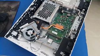 HP All in One 22 Desktop Disassembly and HDD Replacement 2019