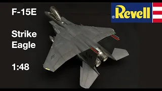 Revell 1:48 McDonnell Douglas F-15E Strike Eagle build and review