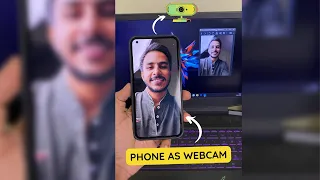 Use Your Smartphone as Webcam Easily 🔥🔥