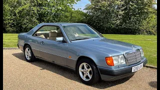 Just For Fun - Short Drive In A Mercedes 300CE Auto & Behind The Scenes Look At @AngliaCarAuctions