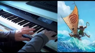 Moana (Vaiana) - How far I'll go - piano/instru cover