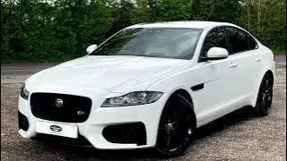 JAGUAR XR S 2016 MODEL 3.0 LITRE WHITE WITH BLACK/WHITE INTERIOR FROM HIGHSTONE 0203 544 3940