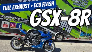 FINALLY a 2024 Suzuki GSX8R Gets UNRESTRICTED