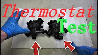 How to TEST BMW Thermostat Rebuild DIY N52 / N54 engine