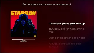 Die For You - The Weeknd (Karaoke)