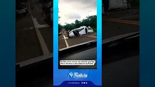 VÍDEO impressionante mostra carros após acidente entre Nova Venécia e São Gabriel da Palha