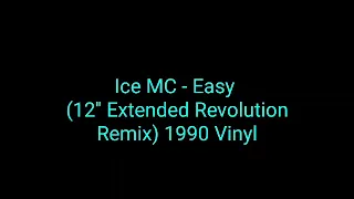 Ice MC - Easy (12'' Extended Revolution Remix) 1990 Vinyl_euro hip house