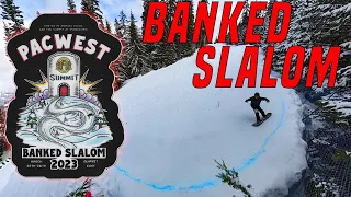 2023 PacWest Banked Slalom Snowboard Contest // Summit at Snoqualmie