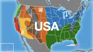 USA - Geografie und Klima