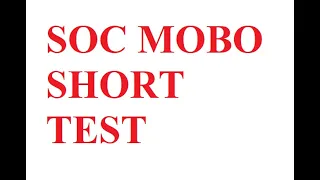 SOC SHORT TEST LAPTOP MOBO