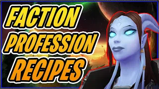 These Weird Faction Profession Recipes Are Actually Amazing