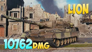 Lion - 8 Frags 10.7K Damage - At the last second! - World Of Tanks