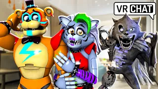 Glamrock Freddy MEETS Roxanne Wolf's DAD in VRCHAT