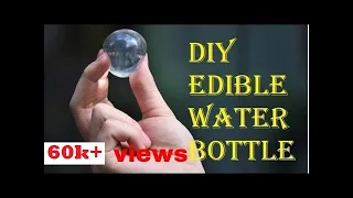 How To Make Edible Water Bottle! DIY!