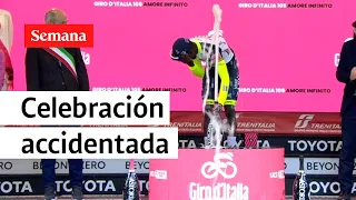 Insólito: Girmay, ganador de la etapa 10, acabó en enfermería | Giro de Italia 2022