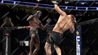 UFC 259: Israel Adesanya vs Jan Blachowicz Full Fight Highlights Light Heavyweight Title (UFC 4)