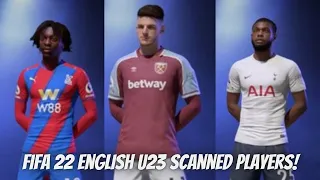 FIFA 22 | All English u23 players with real face! 🏴󠁧󠁢󠁥󠁮󠁧󠁿