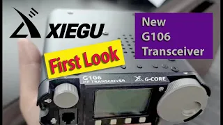 XIEGU G106 - First Look at this New HF Transceiver " HAM RADIO